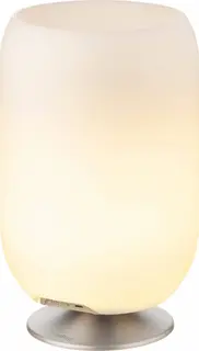 Kooduu Lampa LED z głośnikiem i coolerem na napoje Atmos silver