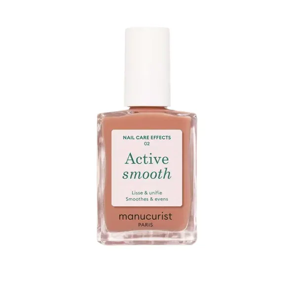 Manucurist Active Smooth 02 Lakier Odżywka CC Wygładzający Golden 15ml