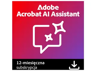 Kod aktywacyjny ADOBE Program Acrobat AI Assistant 12 miesięcy