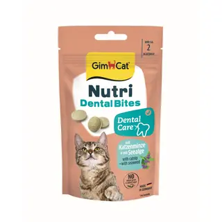 GIMCAT Nutri Dental Bites - przysmak dla kota - 40g