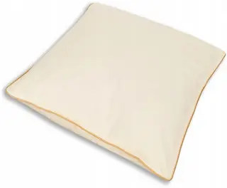 PODUSZKA DO SPANIA PUCH PÓŁPUCH 40X40 CM NATURALNA BAWEŁNA BEŻOWA GRE MAX