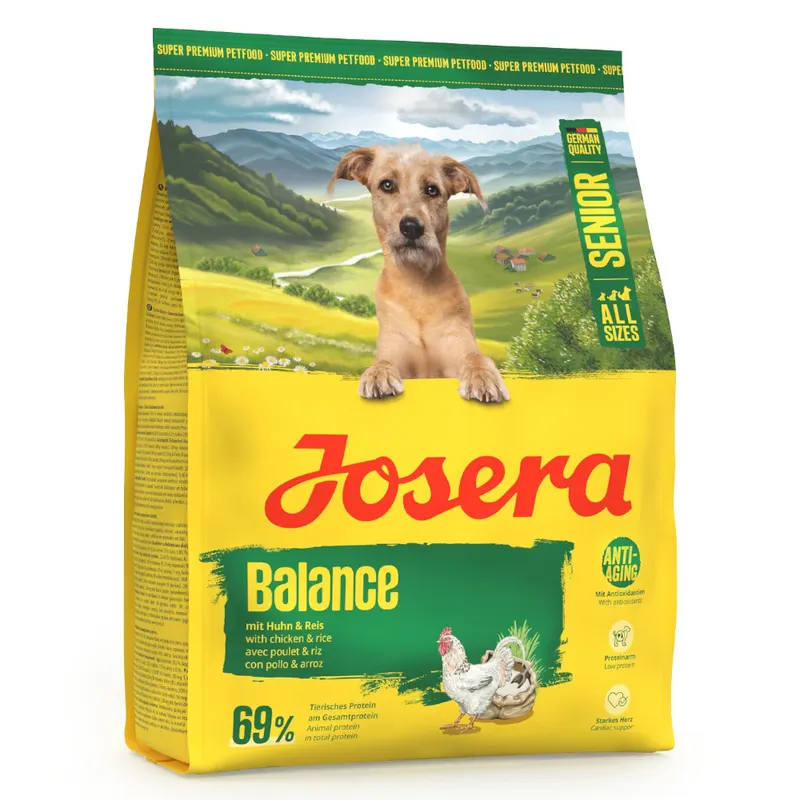 Josera Senior Balance, kurczak i ryż - 900 g