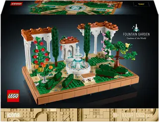 Klocki LEGO Icons Fontanna w ogrodzie 10359