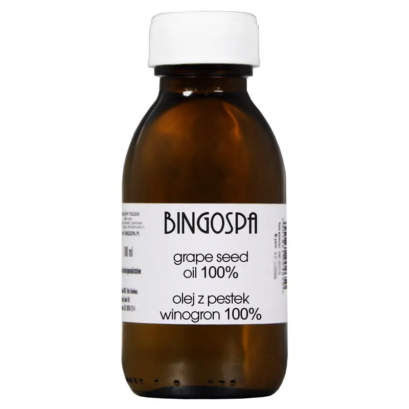 Olej z pestek winogron 100% BINGOSPA 100 ml