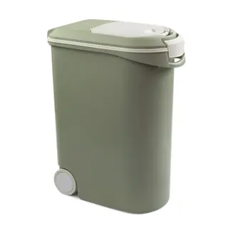 Curver pojemnik na karmę dla psów, zielony - 54 litry, do 20 kg suchej karmy