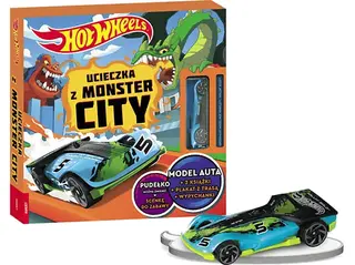 Książka MATTEL Hot Wheels. Ucieczka z Monster City!