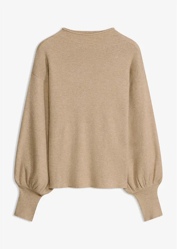 Sweter oversize z mieszanki wiskozy