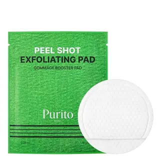 PURITO Peel Shot Exfoliating Pad Płatki Złuszczające do Twarzy 8 Sztuk