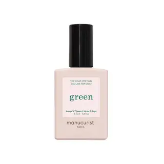 Manucurist Green Top Coat Sunshine Utrwalający Połysk Efekt Żelu 15ml