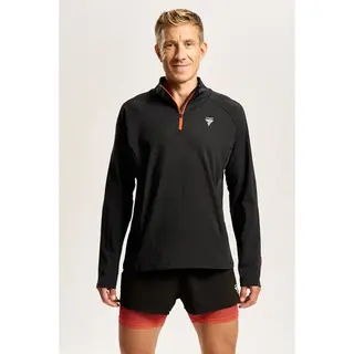 Czarna bluza męska outdoor TW ENDURANCE SWEATSHIRT 170 M TREC BLACK - XL