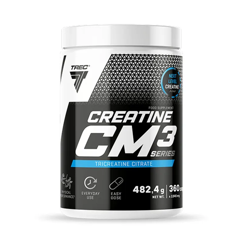 Trec Nutrition CM3 360kaps - cytrynian kreatyny