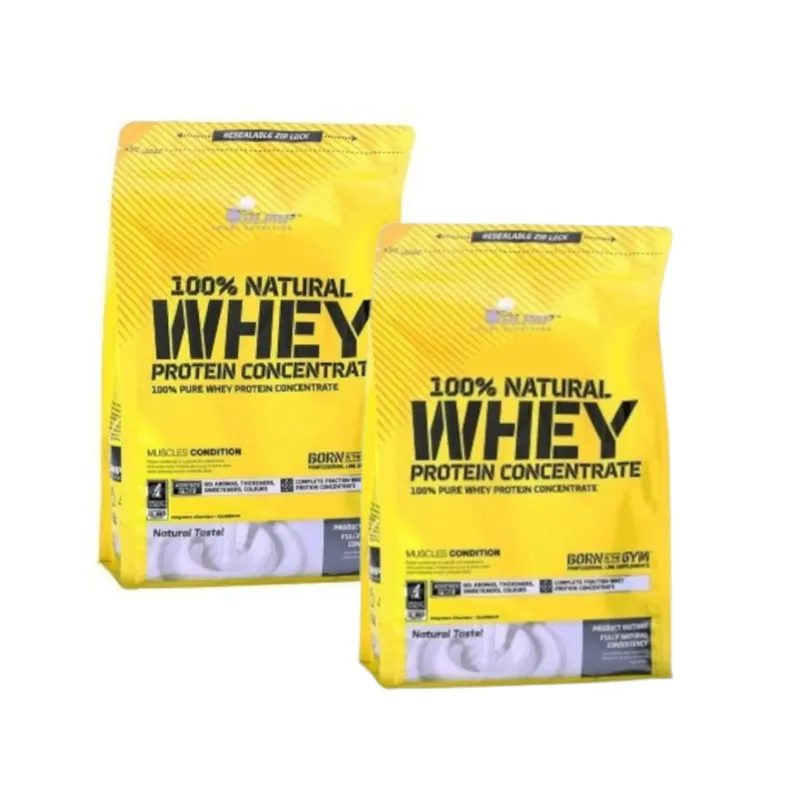 Wielopak 2x Olimp 100% Natural WPC 700g