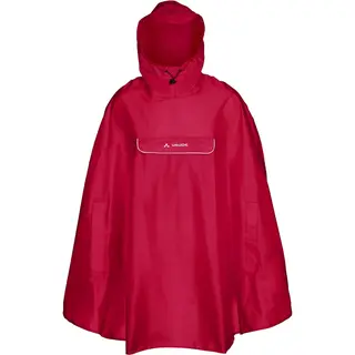Vaude Valdipino Poncho, ciemnoczerwony