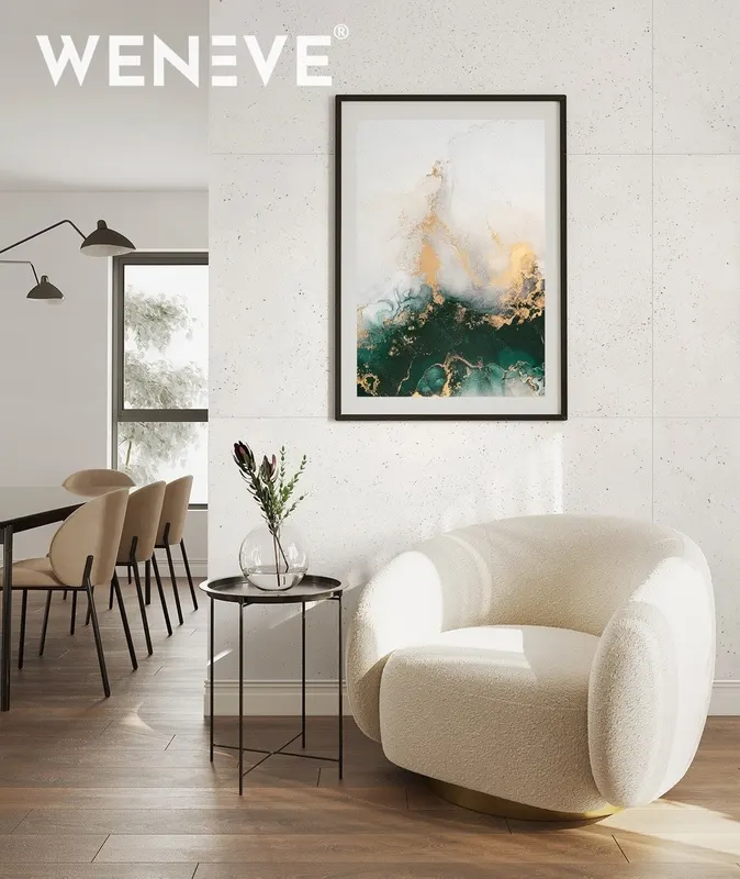 100x50 cm LS - (biały) - płyta z betonu architektonicznego GRC