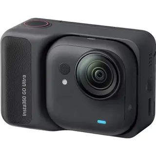 Insta360 GO Ultra kamera sportowa Creator Bundle, układ AI 5 nm do wideo 4K60fps, czujniki 1/1,28″ - Czarny