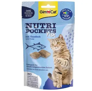 GIMCAT Nutri pockets Tuńczyk - przysmak dla kota - 60g