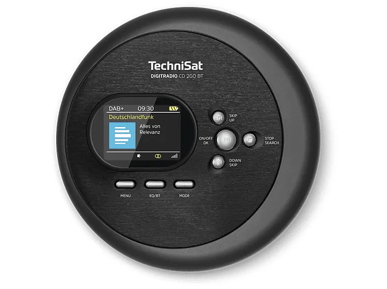 Przenośny odtwarzacz CD TECHNISAT DigitRadio 2GO BT Czarny