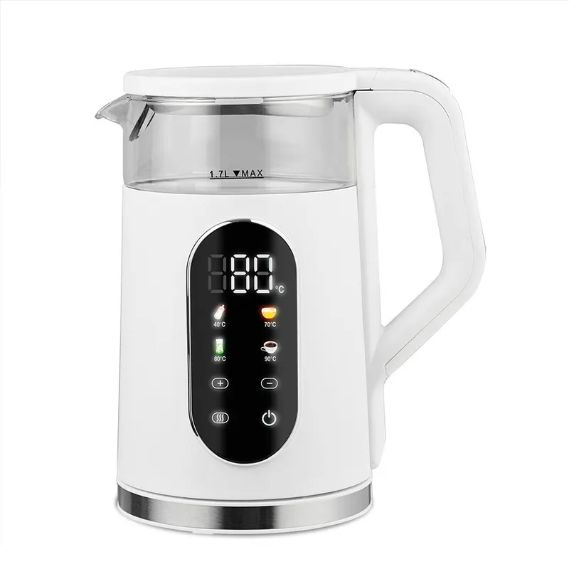 Feel-Maestro Czajnik elektryczny z regulacją temperatury 1,7l 2200W MR-023-WHITE