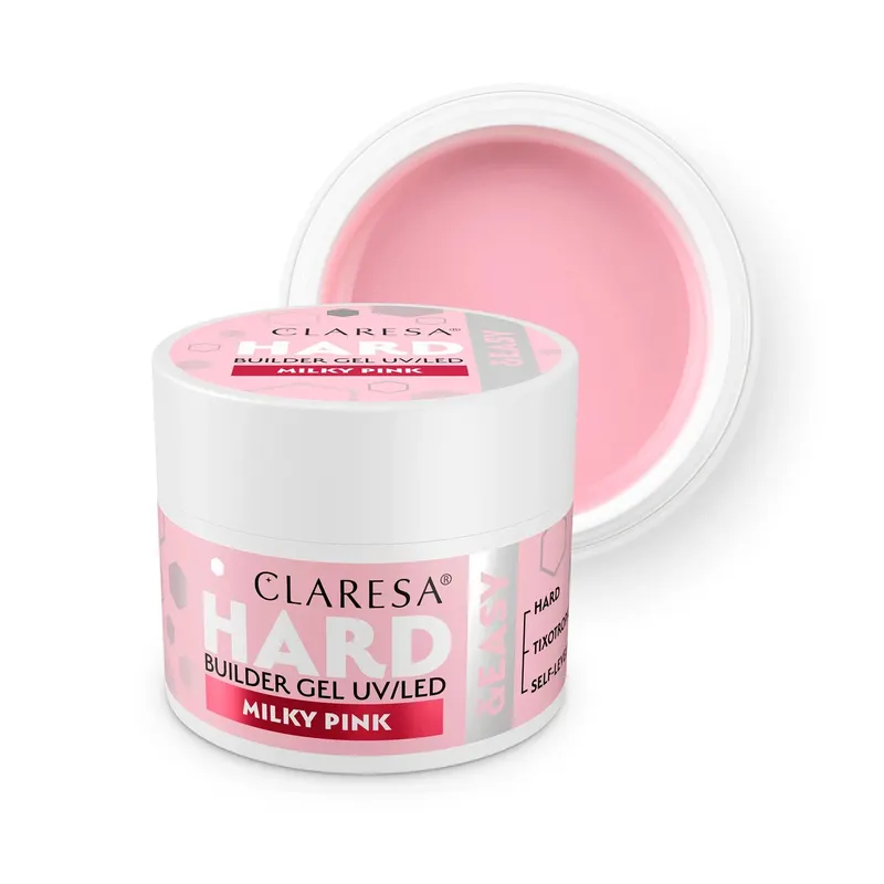 Claresa Żel Budujący Hard & Easy Milky Pink 45g