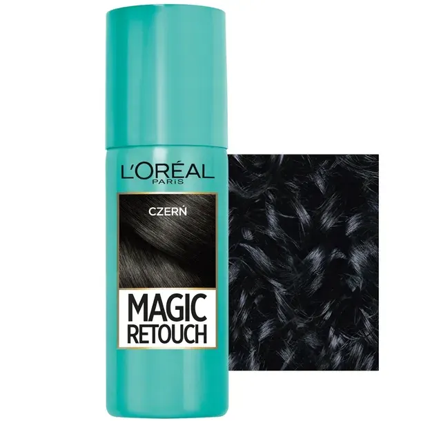 L'Oreal Paris Magic Retouch Spray Do Włosów Retusz Odrostów Czerń 75ml