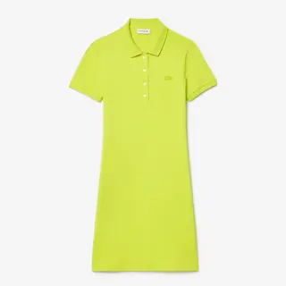 Lacoste Sukienka Polo Z Elastycznej Piki