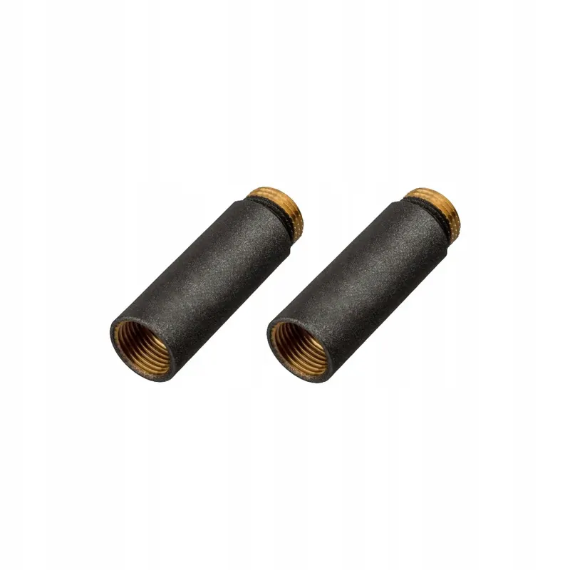 PRZEDŁUŻKA MOSIĘŻNA DO GRZAŁKI 1/2'' 50MM GRAFIT 2-PAK