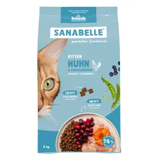 Sanabelle Kitten, kurczak - 2 kg