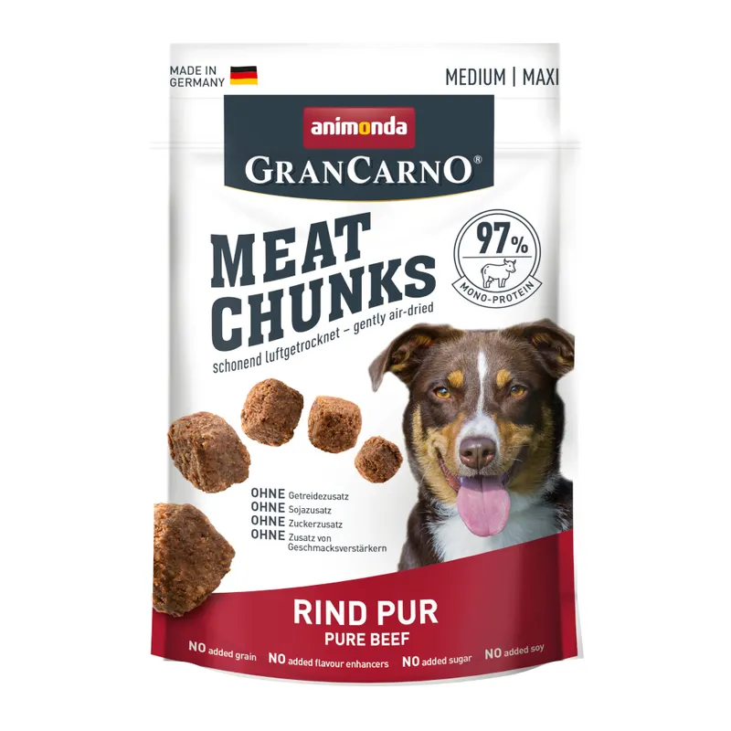 animonda Gran Carno Meat Chunks Medium / Maxi - Wołowina, 80 g