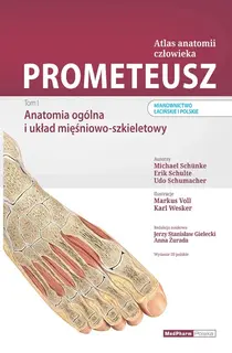 PROMETEUSZ ATLAS ANATOMII CZŁOWIEKA TOM I. WYD. III. MIANOWNICTWO ŁACIŃSKIE I POLSKIE