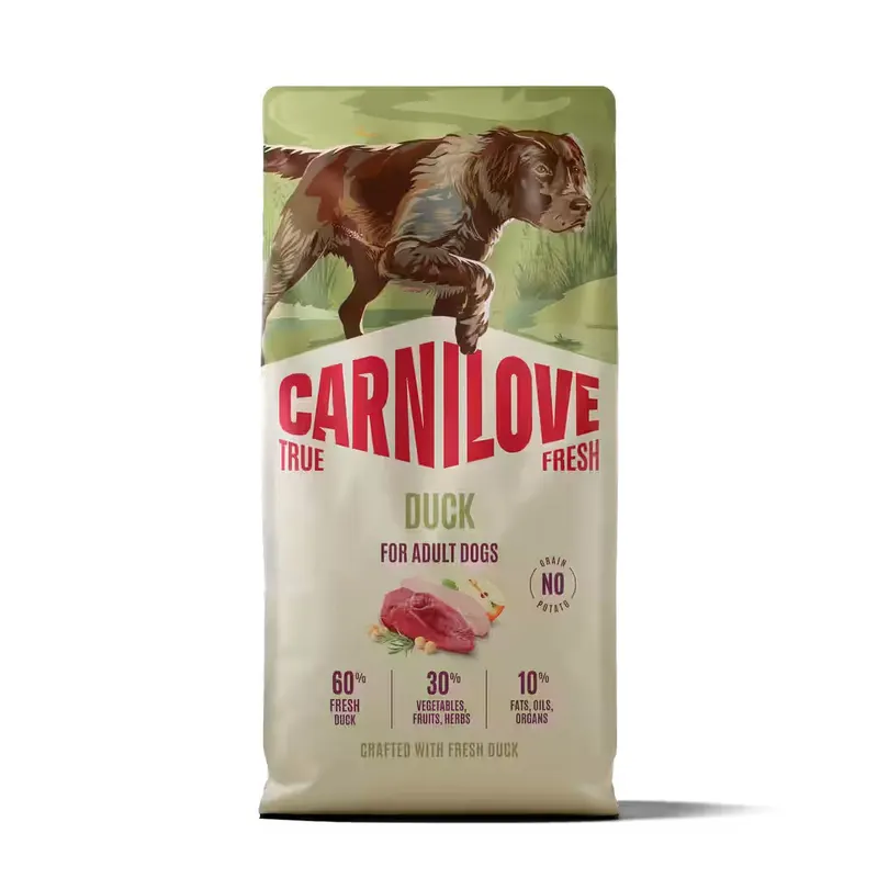 CARNILOVE True Fresh Duck - sucha karma dla psa - 12kg