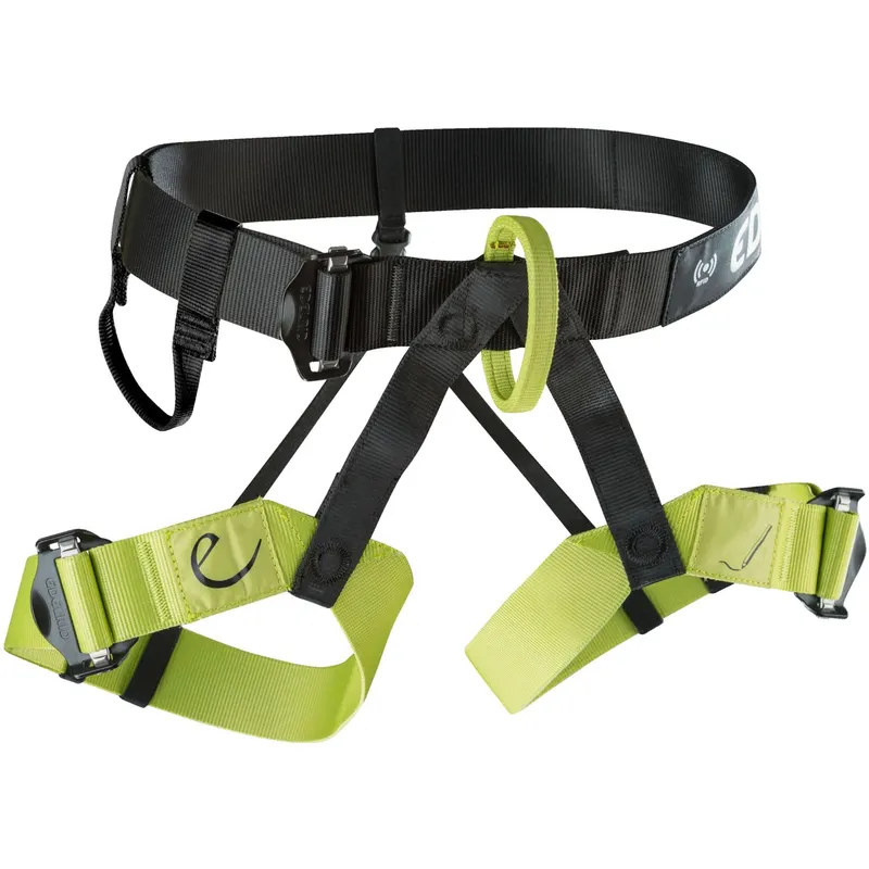 Edelrid Joker VARIO, uprząż wspinaczkowa, czarno-zielona