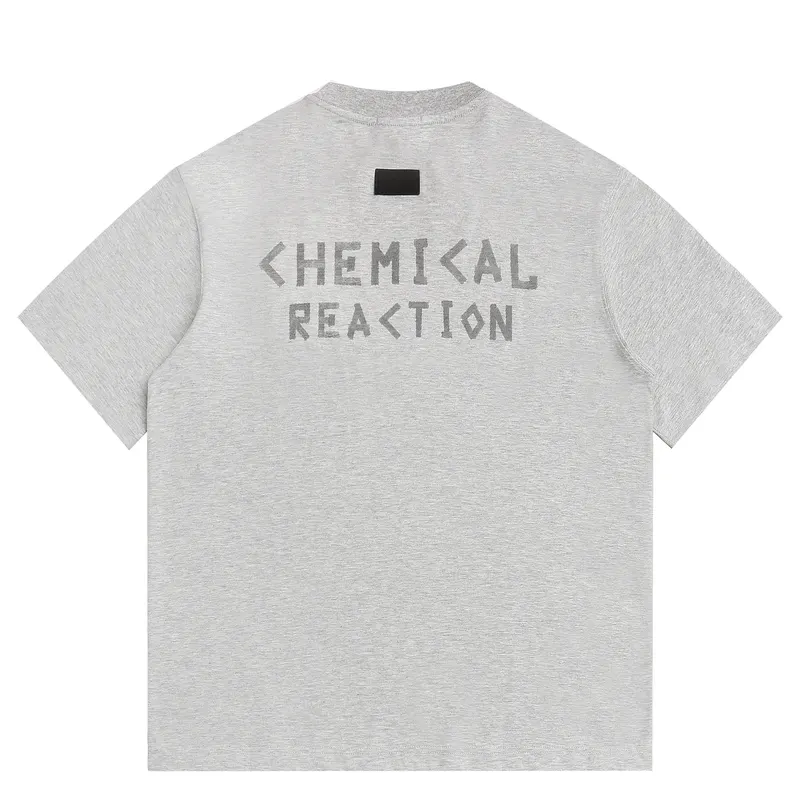 Summer American Letter Printed Round Neck Short Sleeved T-shirt for Men and Women Loose Casual Half Sleeved T-shirt Couple Tee
