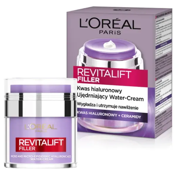 L'Oréal Revitalift Filler Nawilżający Krem Dzień Z Kwasem Hialuronowym 50ml
