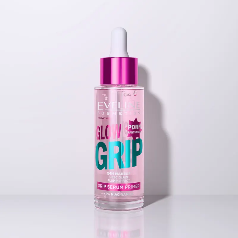 Baza-serum pod makijaż, 24H trwałości i rozświetlenia, Glow Grip