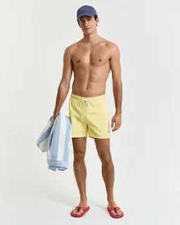Gant Szorty Kąpielowe Męskie Regular Fit Żółte