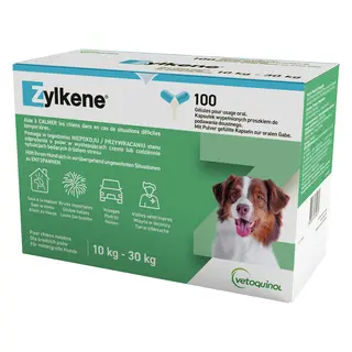 Zylkene kapsułki uspokajające dla psa 10 - 30 kg, 225 mg - 100 szt.