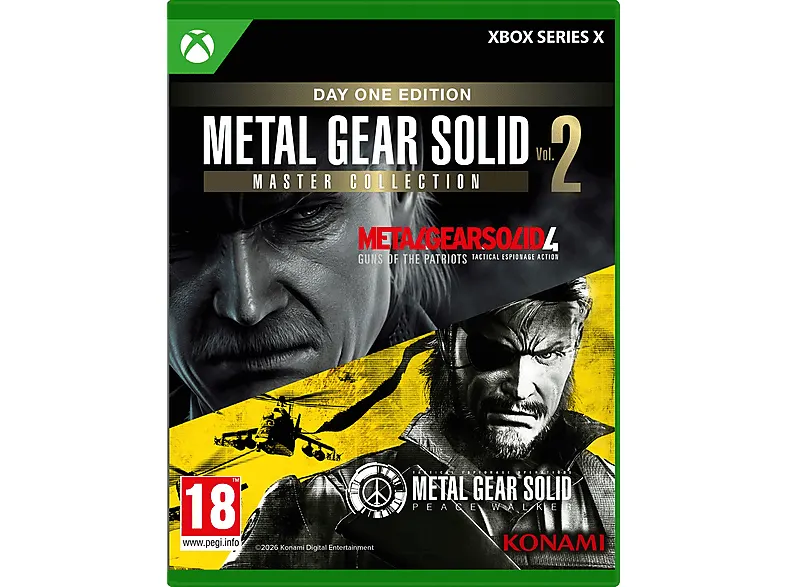CENEGA XSX Metal Gear Solid Master Collection Volume 2