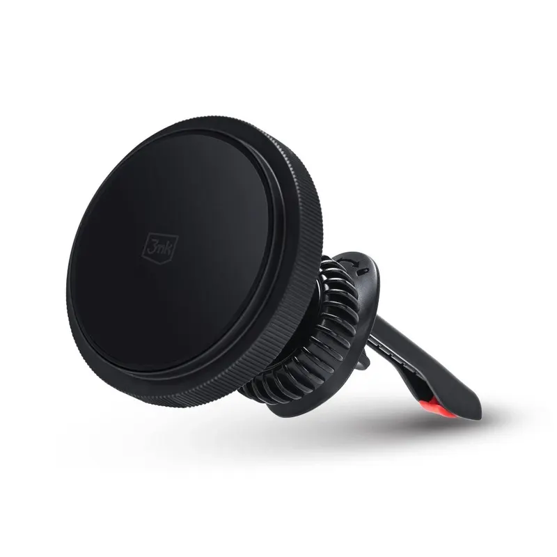 3MK Uchwyt indukcyjny 15W MagCharger do kratki wentylacyjnej czarny