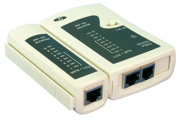 LogiLink Tester for RJ11, RJ12 and RJ45 patch cords, z remote unit