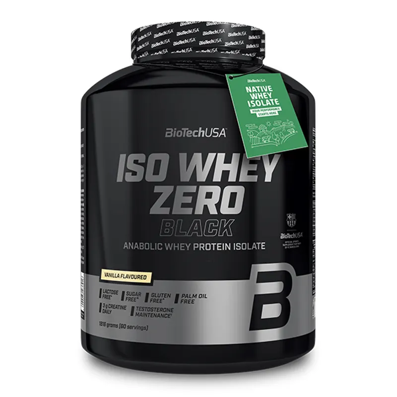 Odżywka Białkowa Izolat BioTechUSA Iso Whey Zero Black 1816g