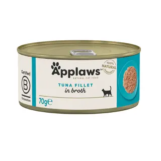APPLAWS Filet z tuńczyka w rosole - mokra karma dla kota - 70g