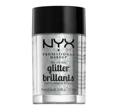 NYX Professional Makeup Glitter Brillants Brokat do Twarzy i Ciała 07 Ice