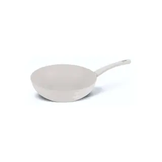 Patelnia wok 28cm Fashion TV FTV-0062 Matte Cream Gold Collection