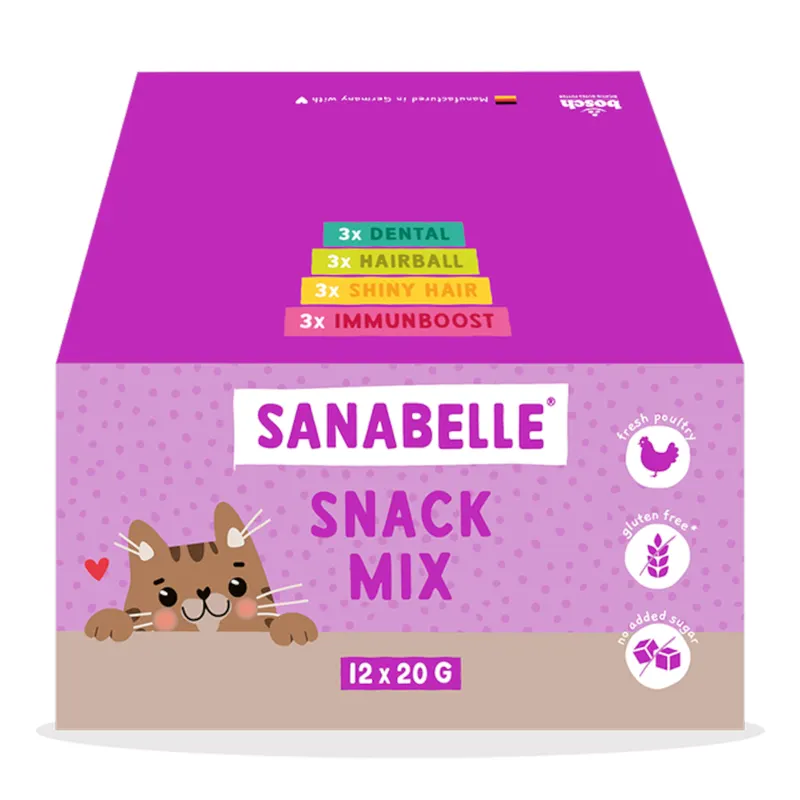 Sanabelle Snack Mix - 12 x 20 g