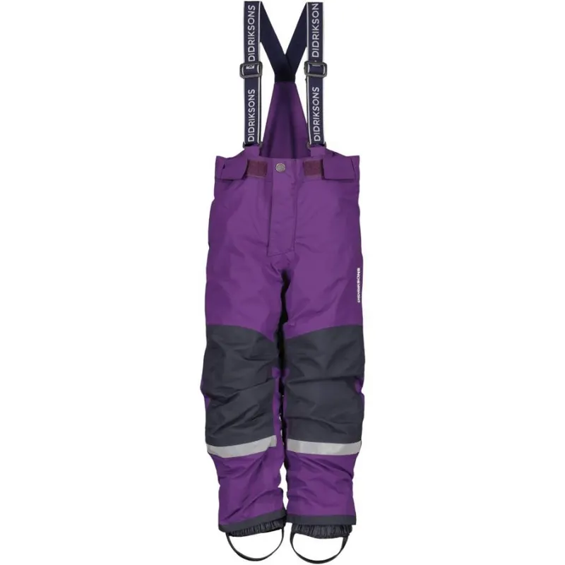 Didriksons Idre, spodnie narciarskie, junior, fioletowe