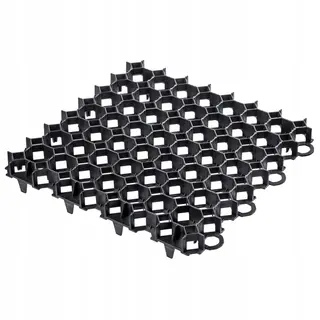Kratka parkingowo-ogrodowa Forsa 50 x 50 cm 1 szt. 0.25 m² czarna
