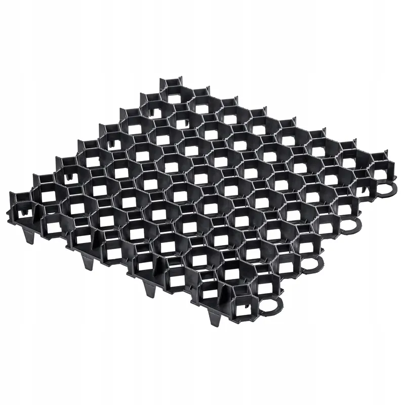 Kratka parkingowo-ogrodowa Forsa 50 x 50 cm 1 szt. 0.25 m² czarna