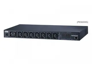 ATEN Listwa eco PDU 16A 1U 8-wyjściowe przełączalne z pomiarem