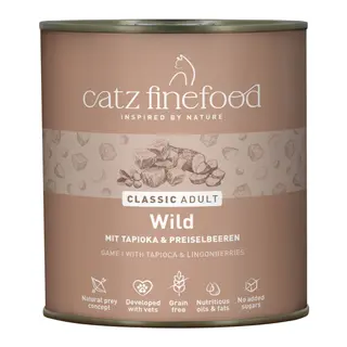 catz finefood w puszkach, 6 x 800 g - Dziczyzna