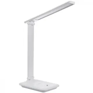 Maclean Lampka biurkowa LED 9W MCE614W Biała